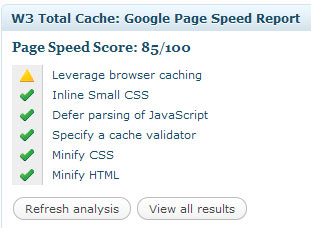 page-speed-report